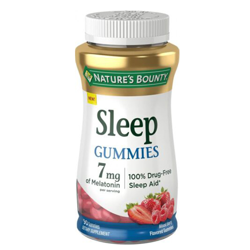 Show details for Nature's Bounty Melatonin Sleep Gummies 7 mg Picture of Nature's Bounty Melatonin Sleep Gummies 7 mg