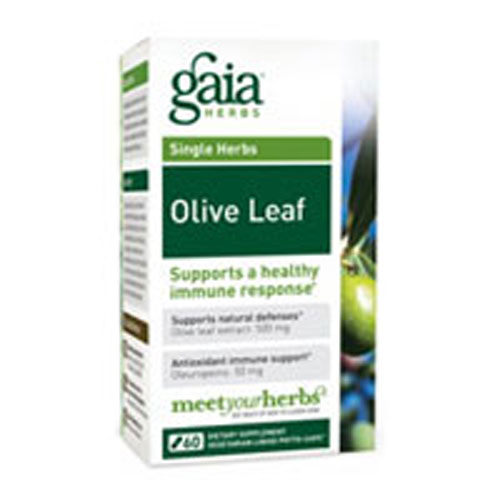 Show details for Gaia Herbs Olive Leaf Picture of Gaia Herbs Olive Leaf