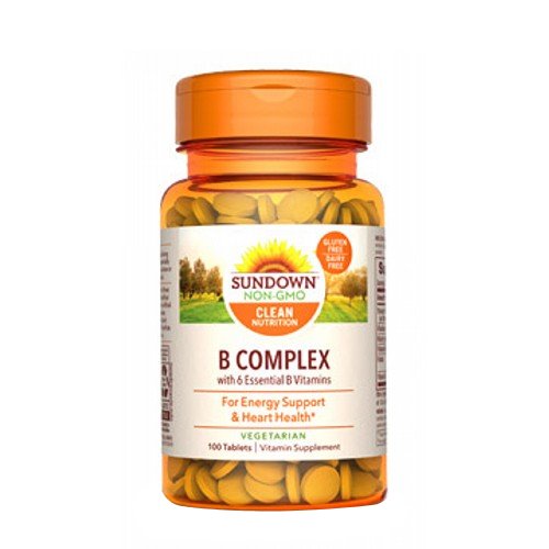 Show details for Sundown Naturals Sundown Naturals Vitamin B-Complex Picture of Sundown Naturals Sundown Naturals Vitamin B-Complex