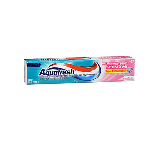 Picture of Aquafresh Aquafresh Sensitive Maximum Strength Triple Protection Fluoride Toothpaste