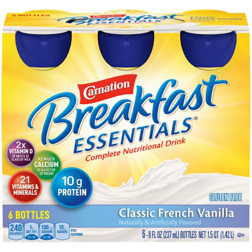 Picture of Nestle Healthcare Nutrition Carnation Breakfast Essentials French Vanilla Flavor