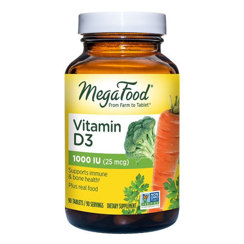 Show details for MegaFood Vitamin D3 Picture of MegaFood Vitamin D3