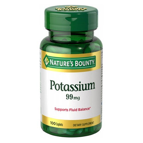 Picture of Nature's Bounty Potassium 99 mg 100 Caps