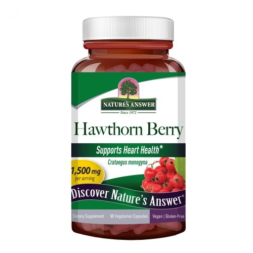 Picture of Nature's Answer Hawthorn-Berry 1,500 mg - 90 Veg Caps