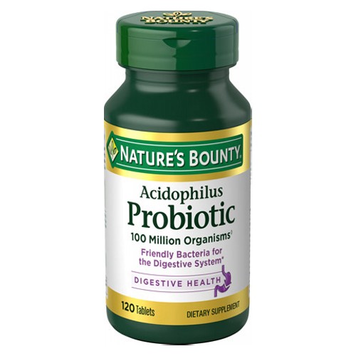 Picture of Nature's Bounty Acidophilus Probiotic, 120 Tablets