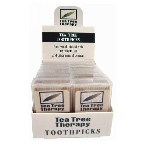 Picture of Tea Tree Therapy Tea Tree Therapy Toothpicks