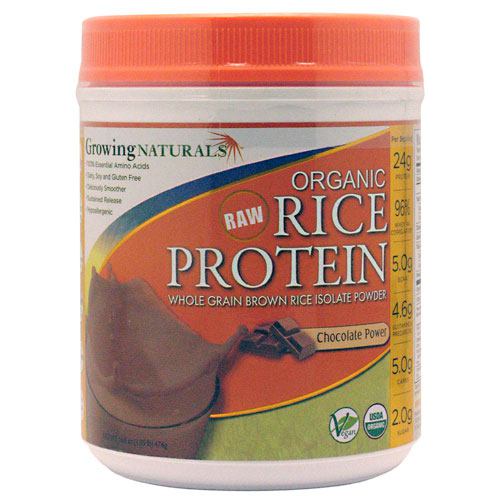 Show details for Growing Naturals Organic Rice Protein Powder Picture of Growing Naturals Organic Rice Protein Powder