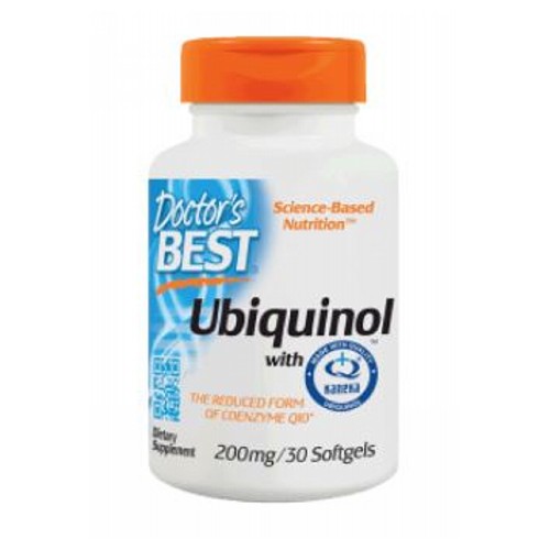 Picture of Doctors Best Ubiquinol Featuring Kaneka's QH
