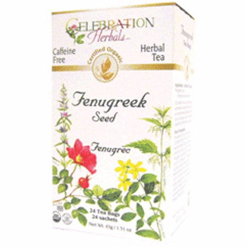 Show details for Celebration Herbals Organic Fenugreek Seed Tea Picture of Celebration Herbals Organic Fenugreek Seed Tea