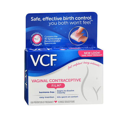Picture of Vcf Vcf Dissolving Vaginal Contraceptive Film