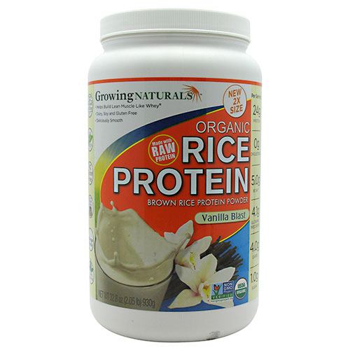 Show details for Growing Naturals Organic Rice Protein Picture of Growing Naturals Organic Rice Protein