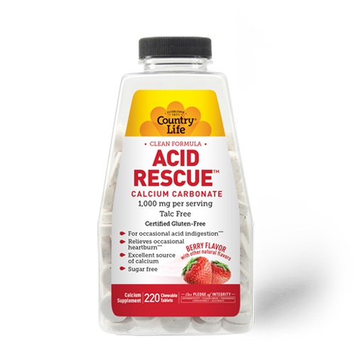 Picture of Country Life Acid Rescue Berry Chewable