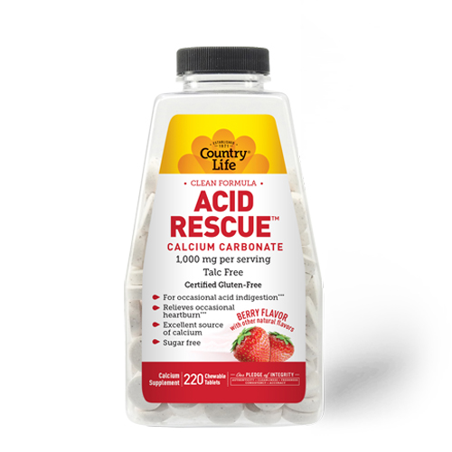 Show details for Country Life Acid Rescue Berry Chewable Picture of Country Life Acid Rescue Berry Chewable
