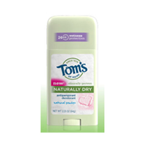 Picture of Tom's Of Maine Naturally Dry Womens Antiperspirant Stick Deodorant-Natural Powder