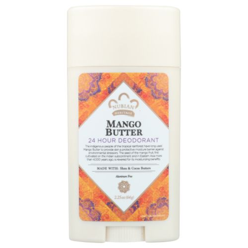 Show details for Nubian Heritage Mango Butter Deodorant Picture of Nubian Heritage Mango Butter Deodorant
