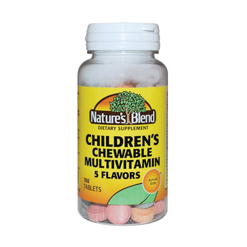 Show details for Nature's Blend Children's Chewable Multivitamin Picture of Nature's Blend Children's Chewable Multivitamin