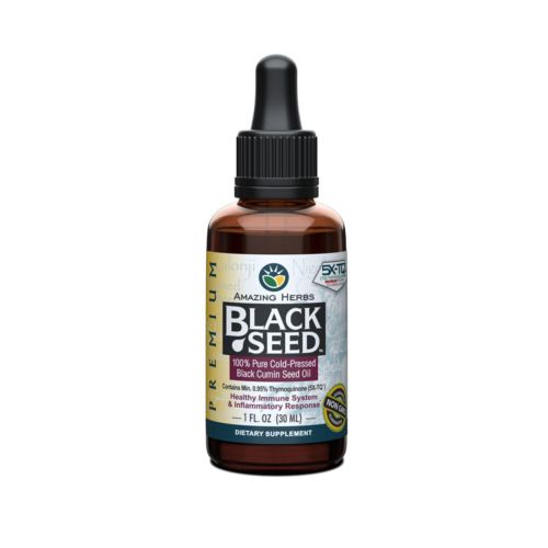 Show details for Amazing Herbs Black Seed Oil Picture of Amazing Herbs Black Seed Oil
