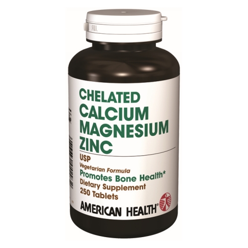 Picture of American Health Chelated Calcium & Magnesium with Zinc