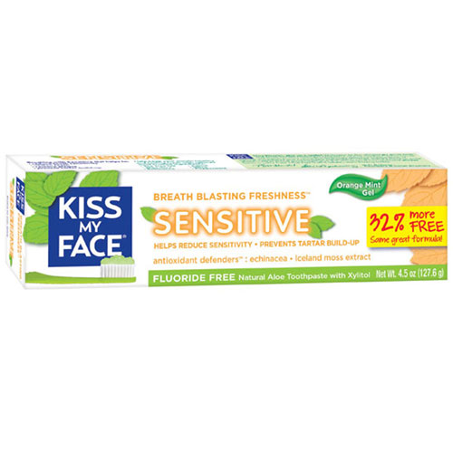 Picture of Kiss My Face Fluoride Free Sensitive Gel Toothpaste