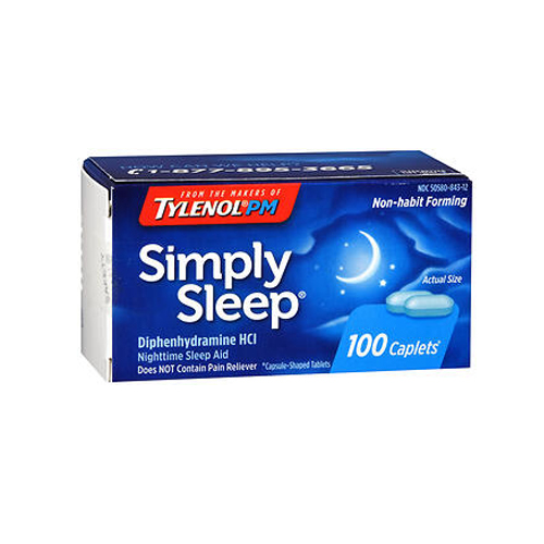 Picture of Simply Sleep Simply Sleep Nighttime Sleep Aid Caplets