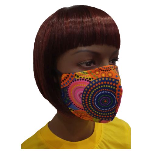 Picture of Giftscircle Fancy Cloth Face Mask for Adult - Multi Color