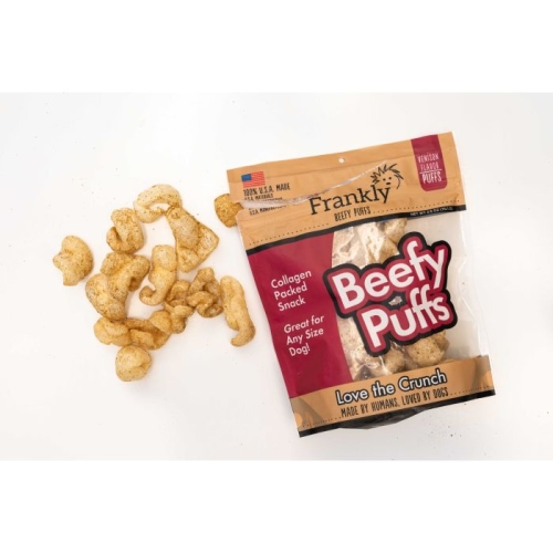 Picture of Frankly Pet LLC Frankly Beefy Puffs Venison