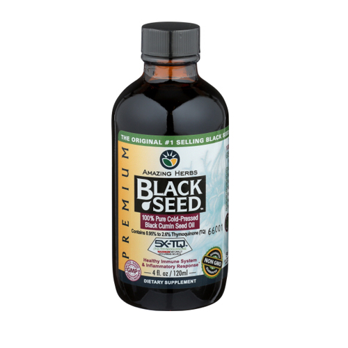 Show details for Amazing Herbs Black Seed Oil Picture of Amazing Herbs Black Seed Oil
