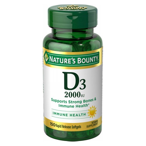 Picture of Nature's Bounty Super Strength D3 150 Softgels