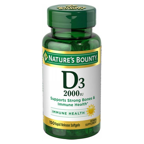 Show details for Nature's Bounty Super Strength D3 150 Softgels Picture of Nature's Bounty Super Strength D3 150 Softgels