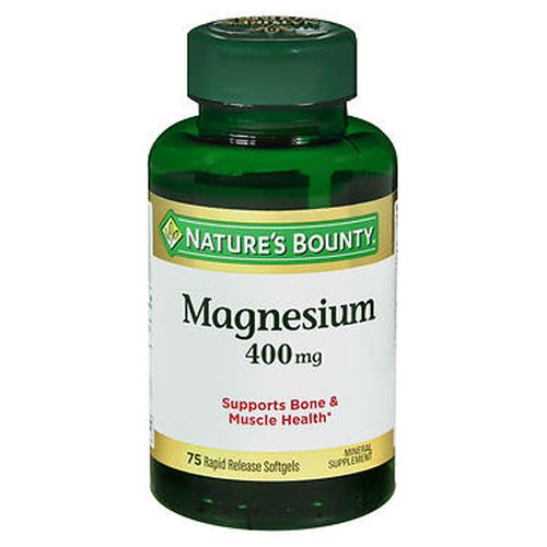 Picture of Nature's Bounty Magnesium 400 mg 75 Softgels