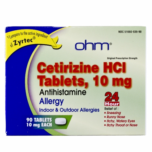 Picture of Zyrtec Cetirizine