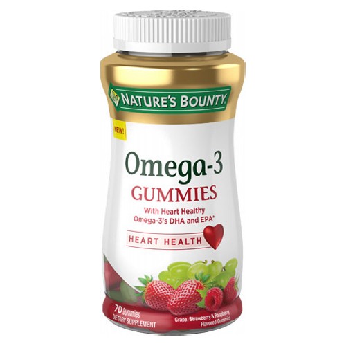 Show details for Nature's Bounty Omega-3 Gummies Picture of Nature's Bounty Omega-3 Gummies