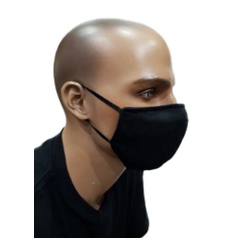 Picture of Giftscircle Plain Cloth Face Mask for Adult - Black