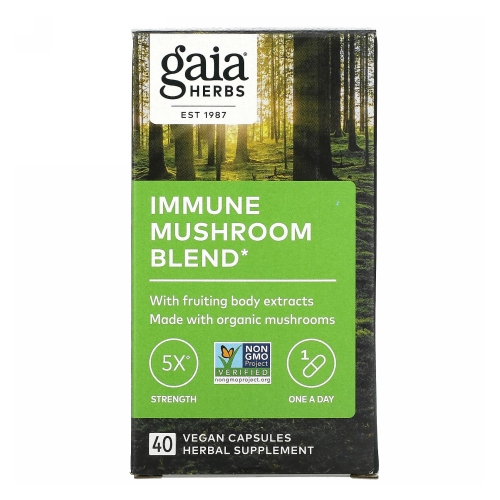 Picture of Gaia Herbs Immune Mushroom Blend