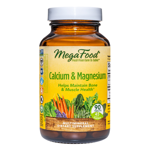 Show details for MegaFood Calcium & Magnesium Picture of MegaFood Calcium & Magnesium