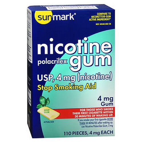 Picture of Sunmark Nicotine Polacrilex Gum