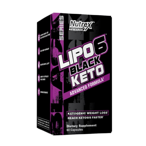 Picture of Nutrex Research LIPO-6 Black Keto