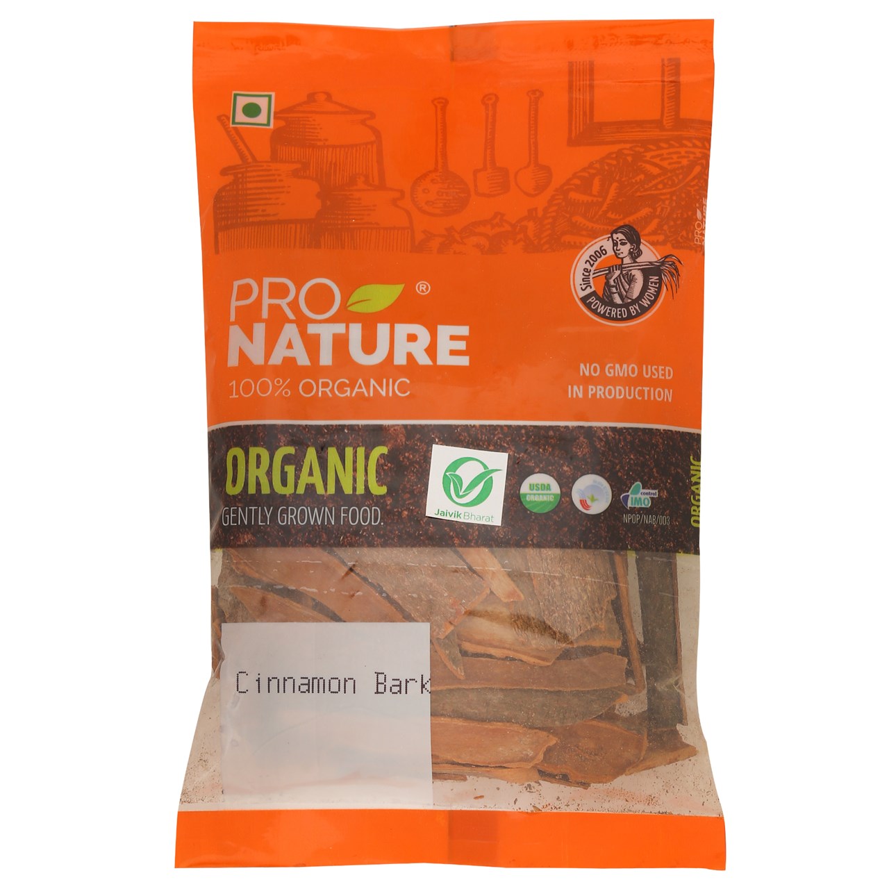 Picture of  Pro Nature 100% Organic Cinnamon Bark 50g
