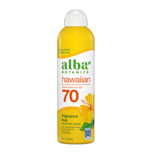 Picture of Alba Botanica Maximum Sunscreen Clear Spray Broad Spectrum SPF70