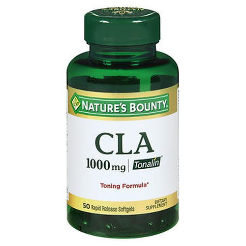 Show details for Nature's Bounty CLA 1000mg 50 Softgels Picture of Nature's Bounty CLA 1000mg 50 Softgels
