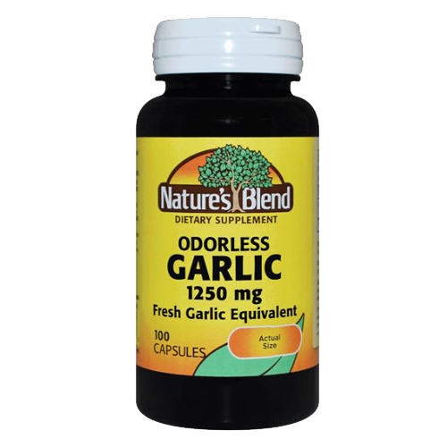 Show details for Nature's Blend Garlic Odorless Picture of Nature's Blend Garlic Odorless
