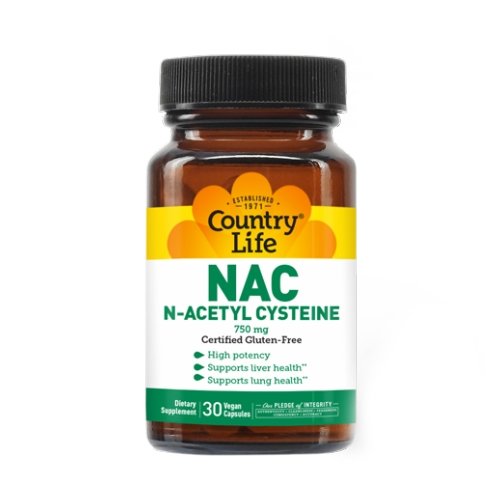 Picture of Country Life NAC (N-Acetyl Cysteine)