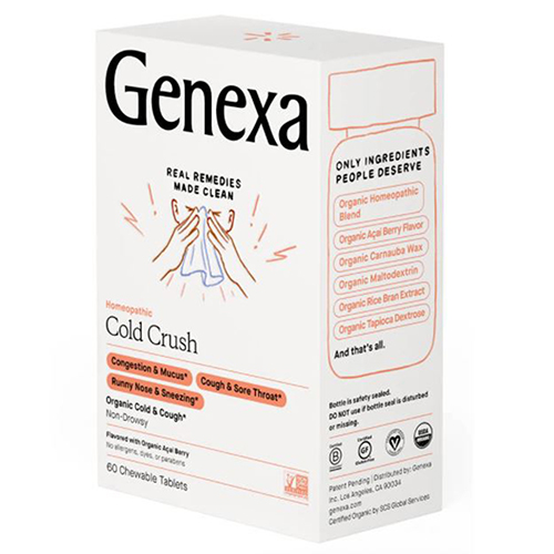 Show details for Genexa Organic Cold Crush Picture of Genexa Organic Cold Crush