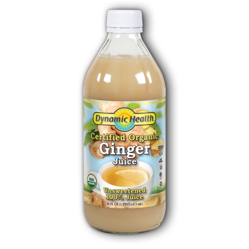 Picture of Dynamic Health Laboratories Ginger Juice Certified Organic