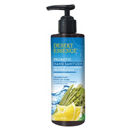 Picture of Desert Essence Probiotic Hand Sanitizer Lemongrass