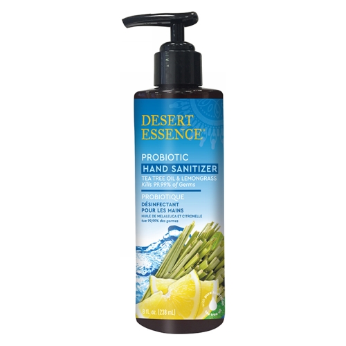Show details for Desert Essence Probiotic Hand Sanitizer Lemongrass Picture of Desert Essence Probiotic Hand Sanitizer Lemongrass
