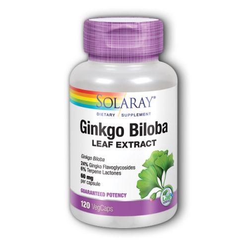 Picture of Solaray Ginkgo Biloba Leaf Extract