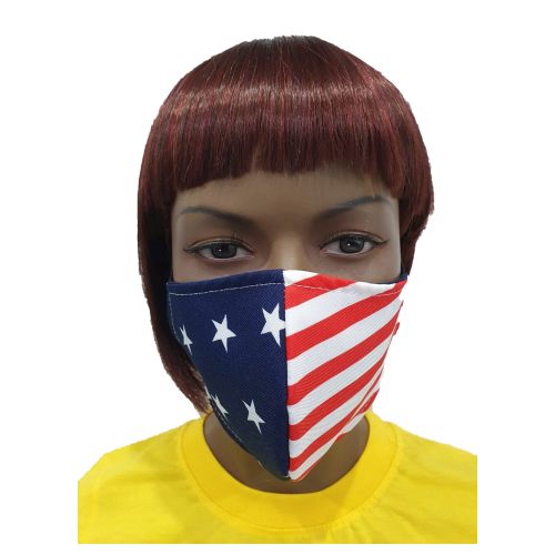 Picture of Giftscircle Fancy Cloth Face Mask for Adult - American Flag