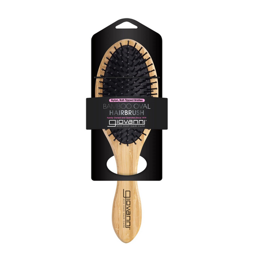 Picture of Giovanni Cosmetics Bamboo Hair Brush Oval Nylon