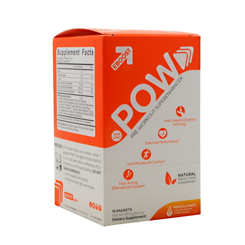 Show details for Eboost Pow Pre-Workout Tropical Punch Picture of Eboost Pow Pre-Workout Tropical Punch